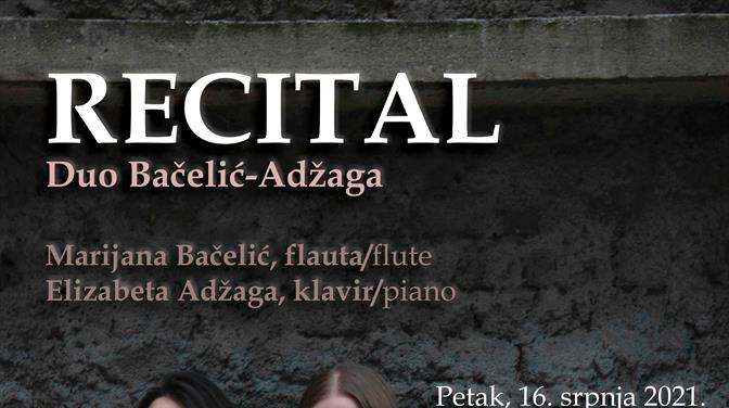 Recital dua Bačelić - Adžaga u Saloči od zrcala