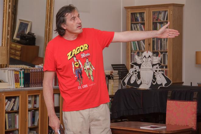 Voditelj stripaonica Tihomir Tikulin – Tico predstavio ''Endem''