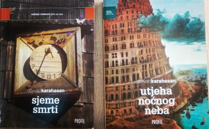 PREPORUKE KNJIŽNIČARA: Dževad Karahasan ''Sjeme zla'' i ''Utjeha noćnog neba''