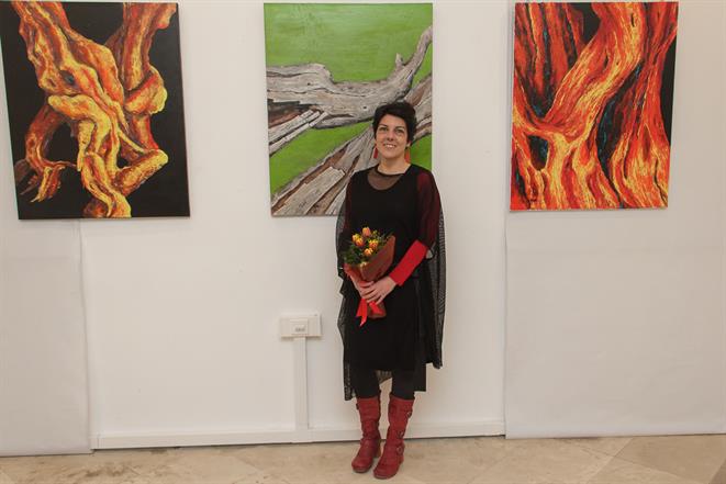 Otvorena prva samostalna izložba Marijane Hure "Tragovi"