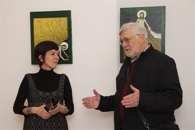 Otvorena izložba križnog puta Miše Baričevića