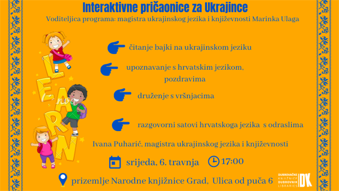 Druga interaktivna pričaonica za Ukrajince
