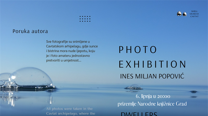 "Stanovnici mora" - izložba fotografija Ines Miljan Popović