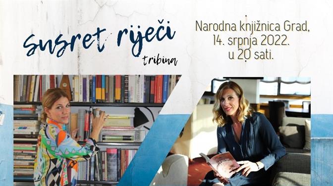 Tribina „Susret riječi“ uz Ivanu Lovrić Jović i Danijelu Crljen