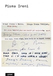 prir. Sandra Križić Roban, Nives Tomašević:"Pisma Ireni"