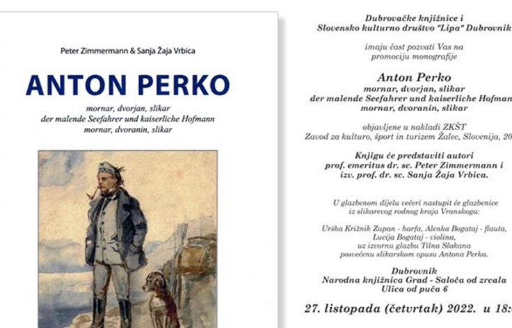 Promocija monografije "Anton Perko - mornar, dvoranin, slikar" u Saloči od zrcala