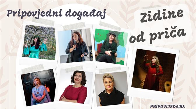 Društvo hrvatskih pripovjedača i pripovjedačica organizira pripovjedni događaj "Zidine od priča"