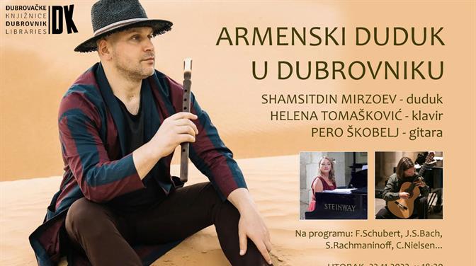 Koncert armenskog duduka u Saloči od zrcala