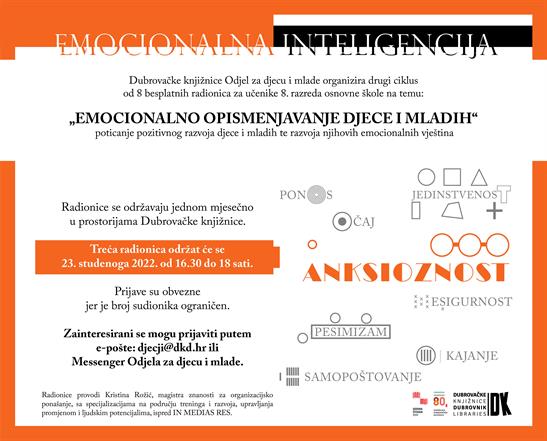 Treća radionica Emocionalnog opismenjavanja djece i mladih