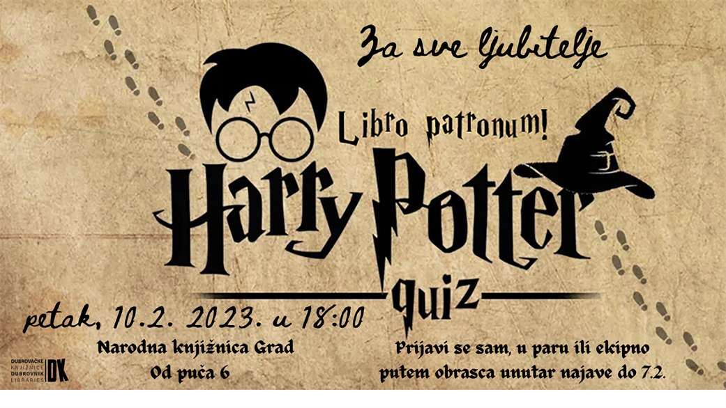 Harry Potter nagradni kviz u Saloči od zrcala