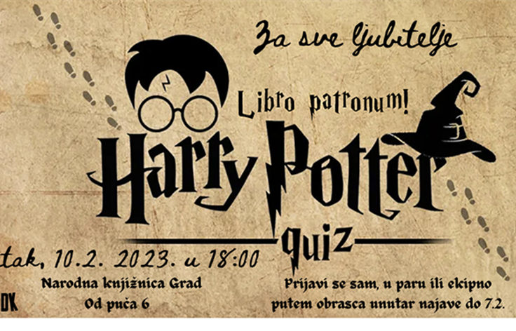 Harry Potter nagradni kviz u Saloči od zrcala