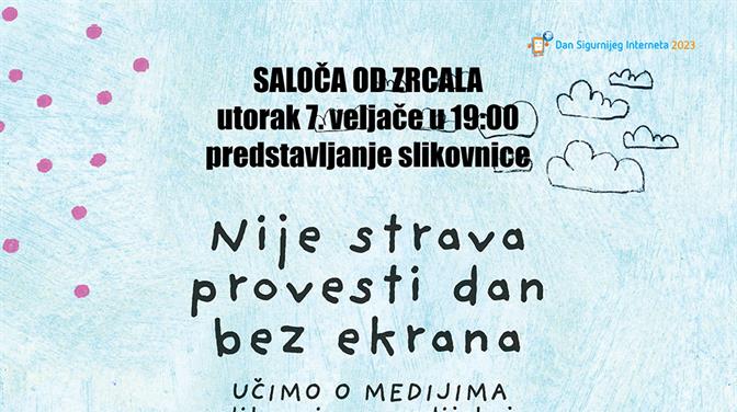 Zajednica tehničke kulture Grada Dubrovnika predstavlja slikovnicu “Nije strava provesti dan bez ekrana”