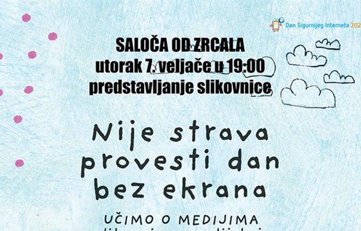 Zajednica tehničke kulture Grada Dubrovnika predstavlja slikovnicu “Nije strava provesti dan bez ekrana”