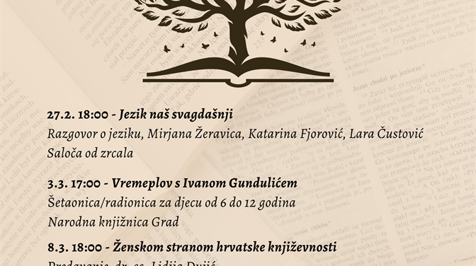 Mjesec hrvatskoga jezika u Dubrovačkim knjižnicama