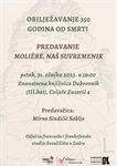 Predavanje "Molière, naš suvremenik"