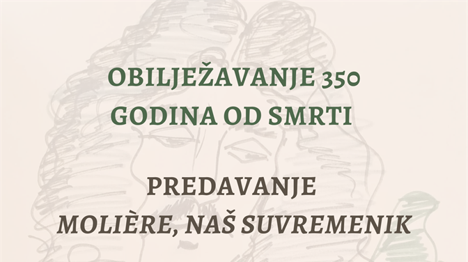 Predavanje "Molière, naš suvremenik"