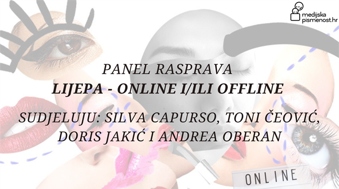 "Lijepa - online i/ili offline" - panel rasprava u Saloči od zrcala