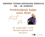 Ivana Bulat predstavlja knjigu "Panta rei"