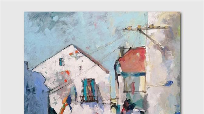 Otvorenje izložbe "Promatranje" dubrovačkog slikara Nikole Nina Dubčića