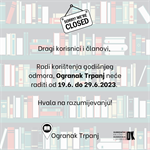 Ogranak Trpanj neće raditi od 19.6. do 29.6.2023.