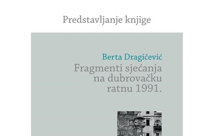 Predstavljanje knjige "Fragmenti sjećanja na dubrovačku ratnu 1991." u Saloči od zrcala