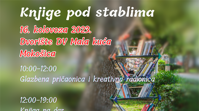 "Knjige pod stablima" očekuju velike i male u Mokošici i Cavtatu!