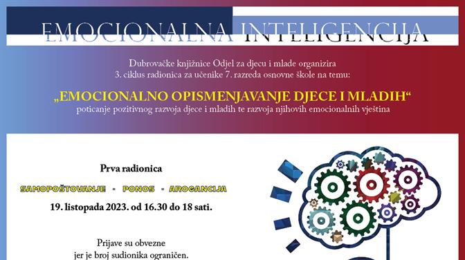 RADIONICA ZA SEDMAŠE Emocionalno opismenjavanje djece i mladih