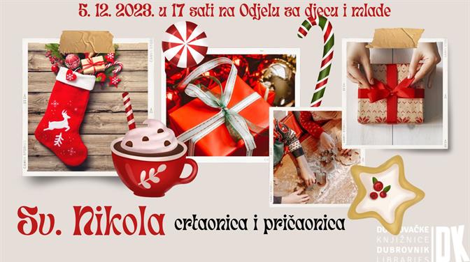 Crtaonica/pričaonica o sv. Nikoli na Dječjem odjelu