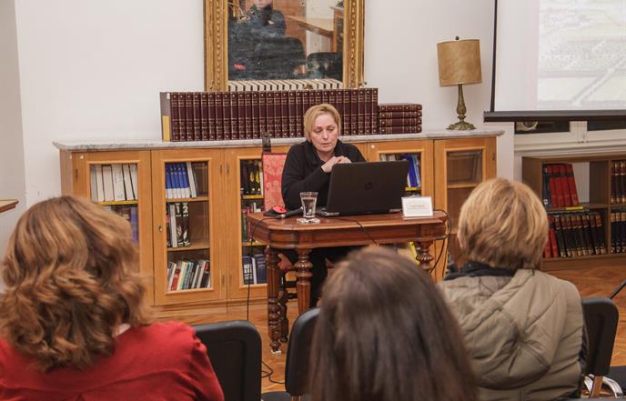 Sanja Prijatelj održala predavanje o francuskom političaru markizu de Piennesu