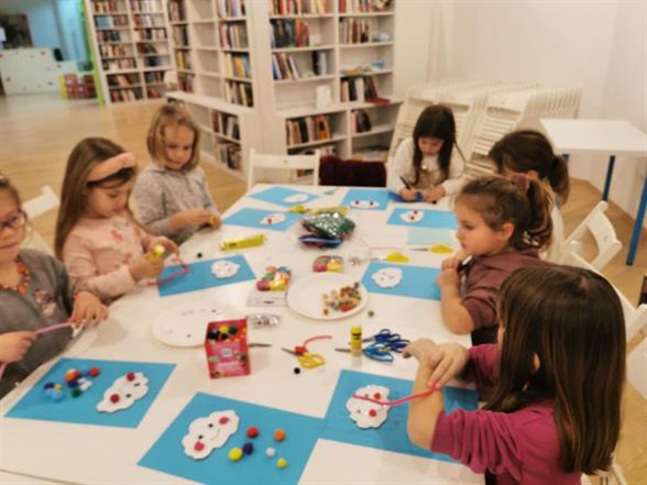 SURADNJA DJEČJIH VRTIĆA I KNJIŽNICA Održana istraživačko-kreativna radionica „Život jednog oblaka“