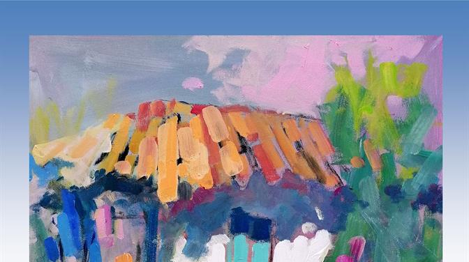 Izložba Dubrovačke udruge likovnih umjetnika „Igre boja“ (hommage Nikoli Ninu Dubčiću)