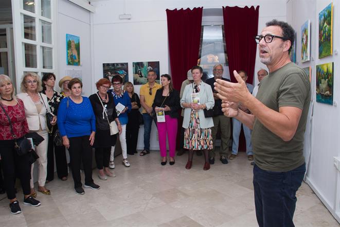 Otvorena izložba Dubrovačke udruge likovnih umjetnika u čast Nikoli Ninu Dubčiću