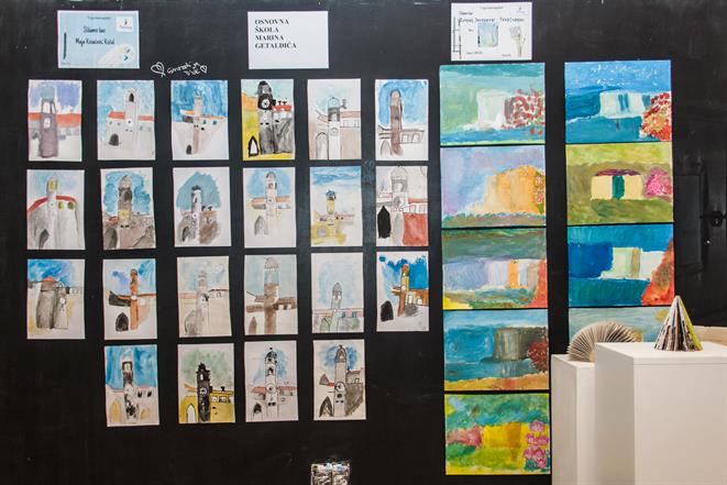 Izložba dječjih radova u prizemlju Narodne knjižnice