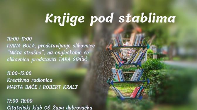 ŽUPA DUBROVAČKA “Knjige pod stablima” u parku Striježice