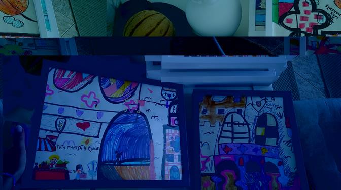 Izložba dječjih radova "Grad u bojama"