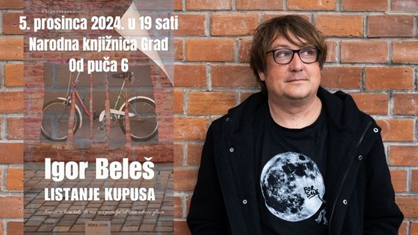 Igor Beleš predstavlja roman "Listanje kupusa"