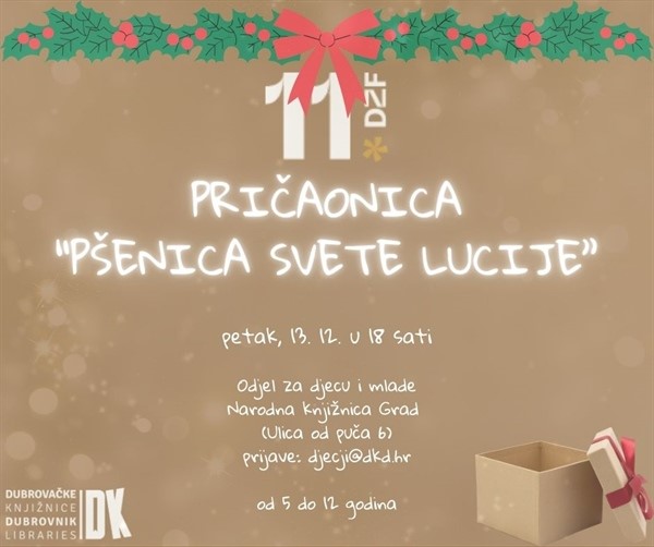 Pričaonica „Pšenica svete Lucije“