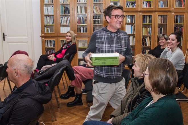 Igor Beleš predstavio roman "Listanje kupusa"