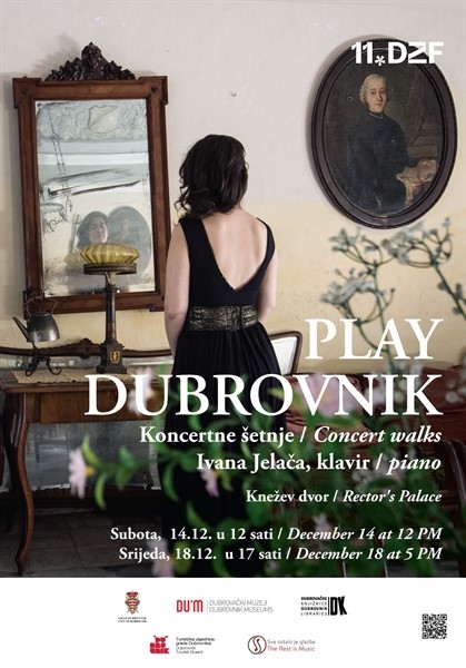 11. DZF: Koncertne šetnje “Play Dubrovnik” s pijanisticom Ivanom Jelačom