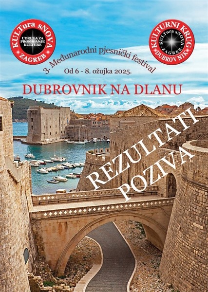 Treći Međunarodni pjesnički festival “Dubrovnik na dlanu”