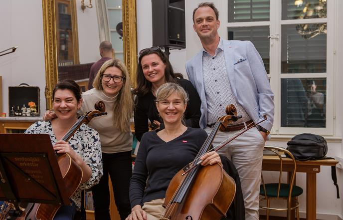 Vrtićarci i Orkestar priredili glazbenu radionicu za Noć knjige