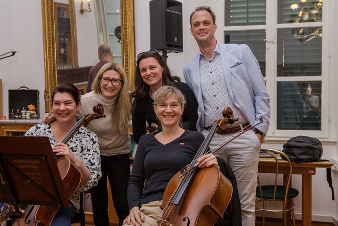 Vrtićarci i Orkestar priredili glazbenu radionicu za Noć knjige