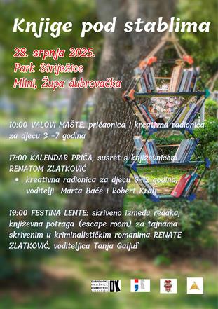 Župske Knjige pod stablima počinju "valovima mašte", a završavaju "detektivskom pretragom" romana Renate Zlatković