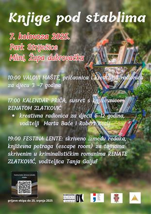 Župske "Knjige pod stablima" u parku Striježice