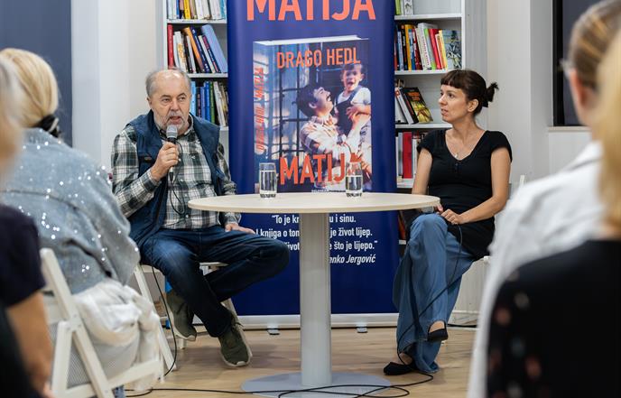 Emotivno predstavljanje knjige “Matija” autora Draga Hedla u Ogranku Lapad