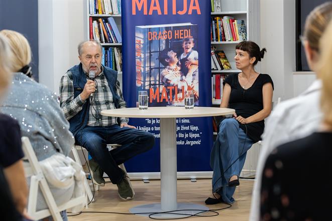 Emotivno predstavljanje knjige “Matija” autora Draga Hedla u Ogranku Lapad