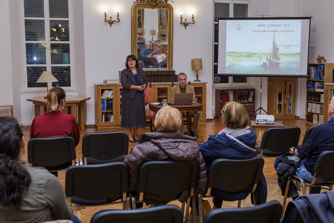 Silvija Batoš i Đivo Bašić predavanjem obilježili 150. godišnjicu havarije dubrovačko-riječkog jedrenjaka Stefano
