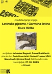 Jadranka Bagarić i Irena Bratičević predstavit će knjigu “Latinske pjesme / Carmina Latina Đura Hidže”
