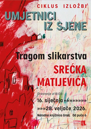 Otvorenje izložbe Srećka Matijevića "Tragom slikarstva"