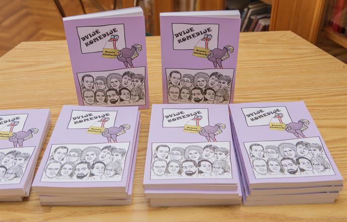 U Saloči od zrcala predstavljena knjiga „Dvije komedije“ Renate Zlatković